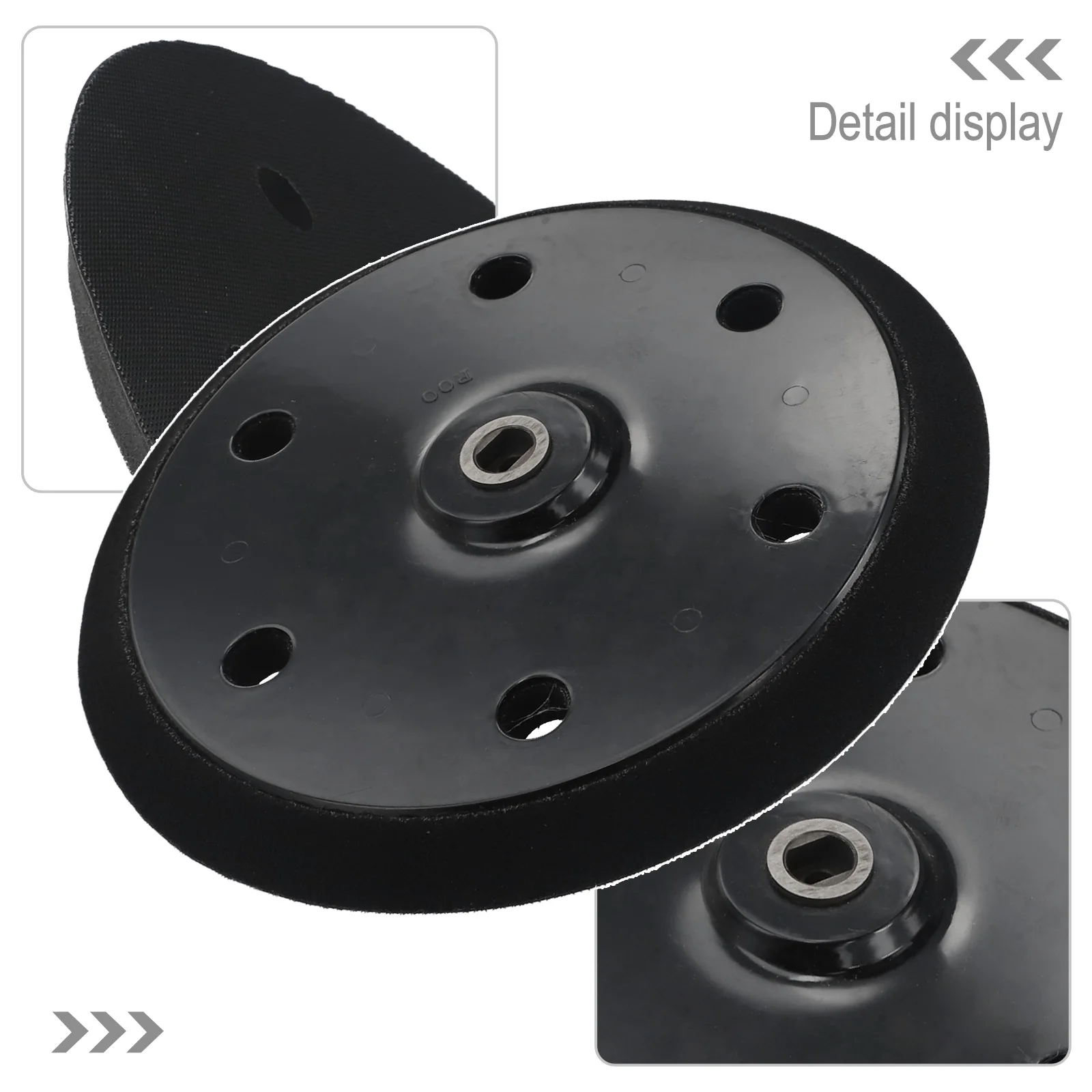 9 Inch 215mm Grinding Disc with 6 Hole Pattern for Dustless Sanders and Aluminum Backing Pads for Surface Preparation
