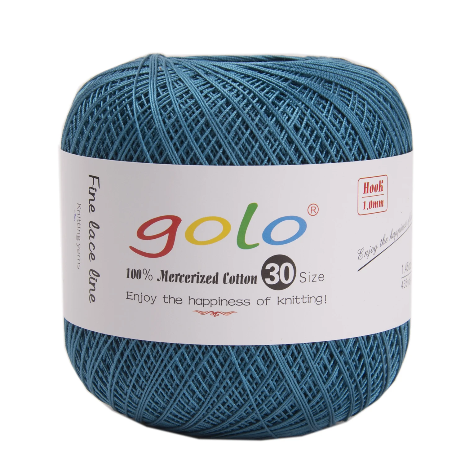 GOLO Crochet Thread Size 30 Lace Yarn for Hand Knitting Crochet Yarn for Knitting