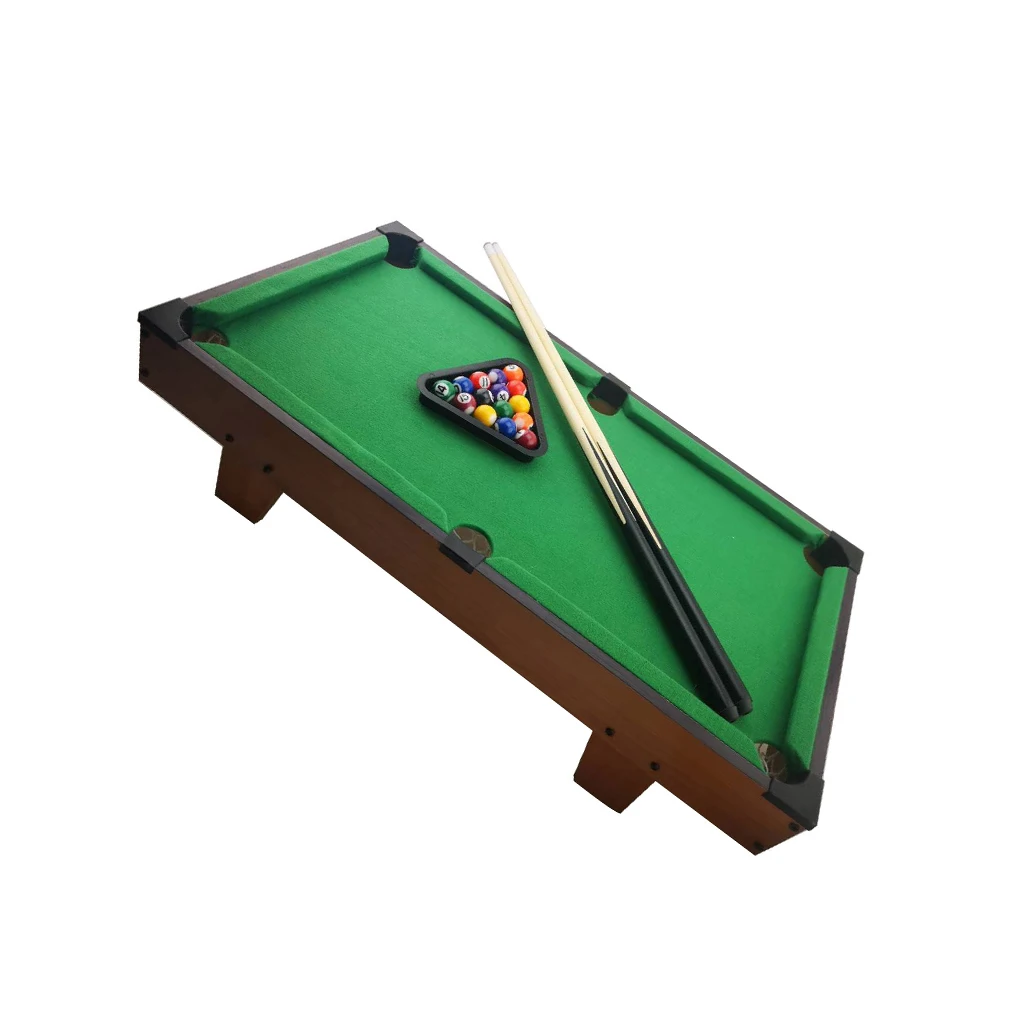 Office Adults Pool Table Set Billiard Rod Balls Desk Assorted Kit