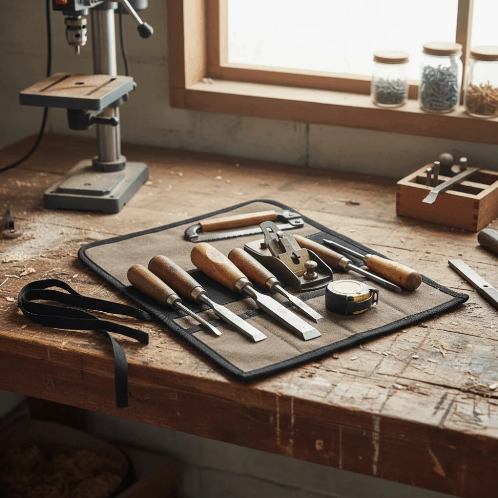 حقيبة أدوات متعددة الأغراض من قماش أكسفورد، جيوب متعددة، حقيبة تخزين أدوات شديدة التحمل، تصميم معلق، حقيبة مفتاح ربط #3