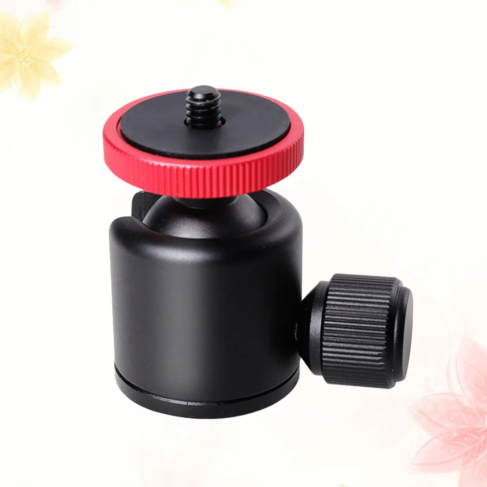 

Affordable 14 Inch Screw Thread Mini Ball Head for Camera Tripod Compatible with Dslr Monitors Lights Microphones