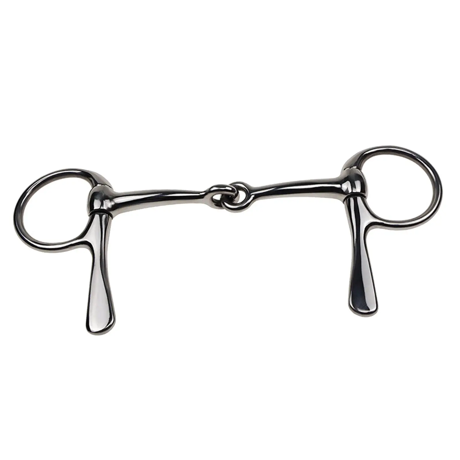 Horse Bit Mouth RapDuty Metal Snaffle Bit pour sports de plein air Horse ChFuk