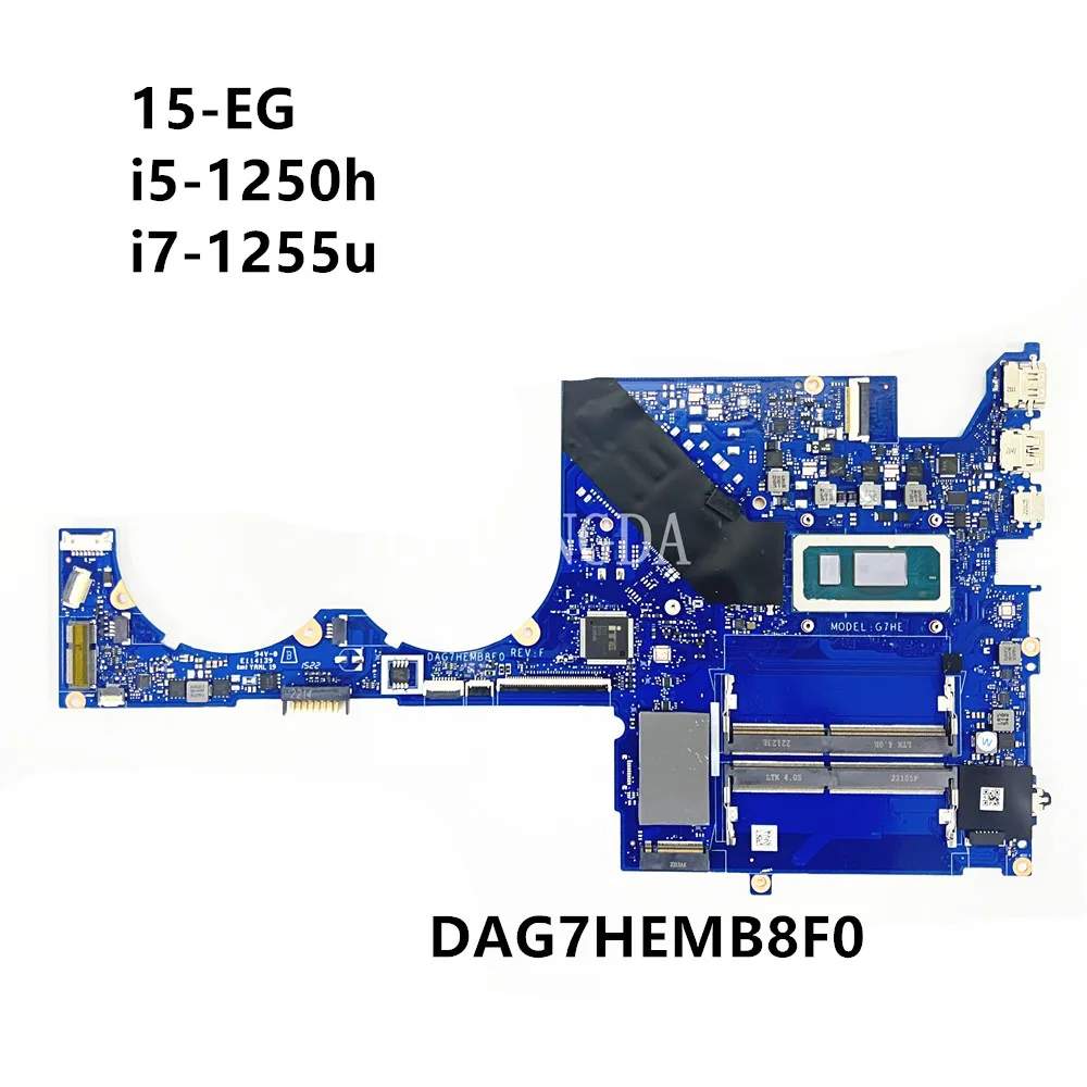 Motherboard FOR TPN-Q245 15-EG DAG7HEMB8F0 DAG7HGMB8B0 i5-1250h i5-1235U i7-1255u