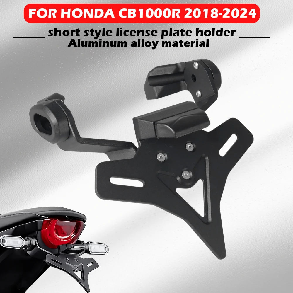 

Motorcycle License Plate Holder Fender Eliminator Registration Bracket For HONDA CB1000R 2018-2019-2020-2021-2022-2023-2024