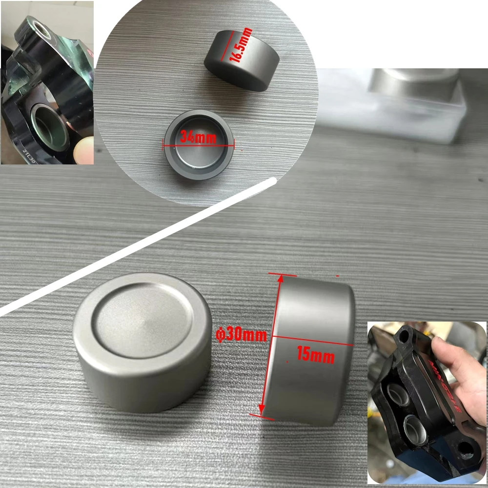 

100/40/84mm Brake Caliper Piston Hard Oxygen Aluminum Alloy 30-34MM For MINGZHE WEISHA UGR Frando Caliper Motorcycle Spare Parts