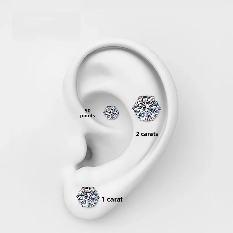 Thumbnail 2 - #79 Best Moissanite Earrings to Buy In 2026