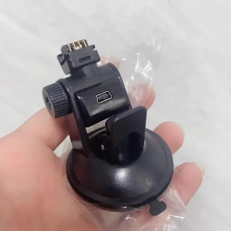 L Suction Cup Holder with Mini USB Port for F8/F7/F3/V90/BL950 Recorder 3pin 4pin Head DVR Dash Cam Bracket Car Windshield Mount