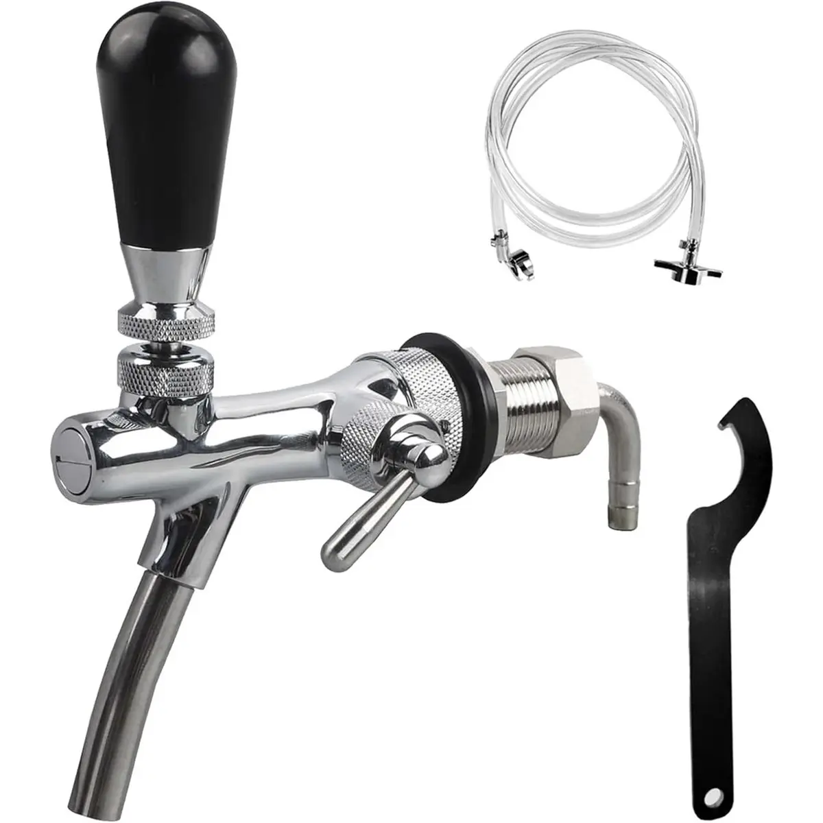 【50% OFF】Adjustable Beer Tap - Includes Beer Hose and Accessories, G5/8