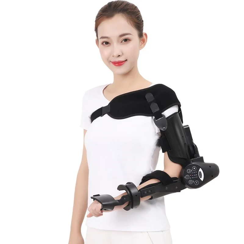 Customizable PA+Aluminum Elbow Upper Arm Rehabilitation Robot Trainer Wrist Joint Brace Exercise Trainer For Upper Arm