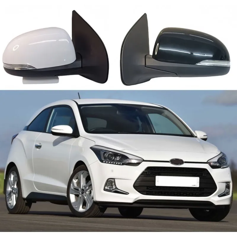 Для Hyundai i20 2008-2015 электрическое без подогрева, без складывания зеркала, автозапчасти, регулировка зеркала в сборе, 5 линий 87610-1J410 87620-1J4