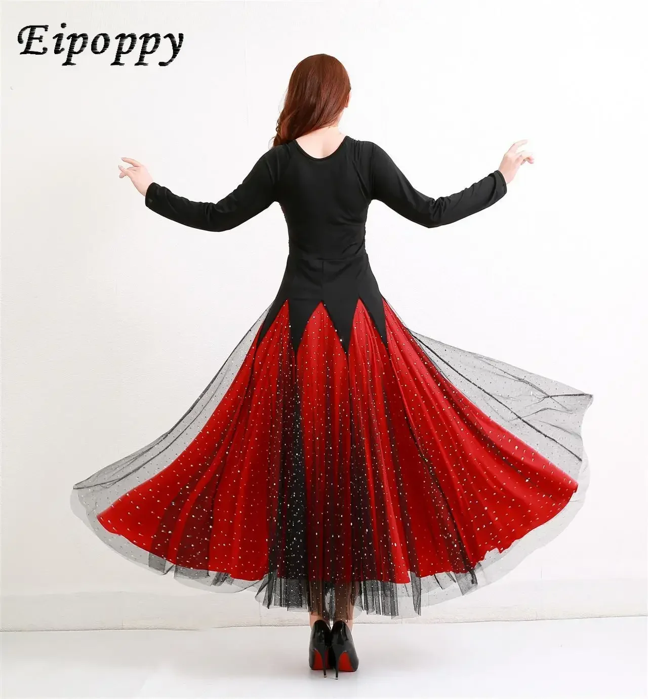 Modern Dance Dress Waltz Dance Show Performance Gown