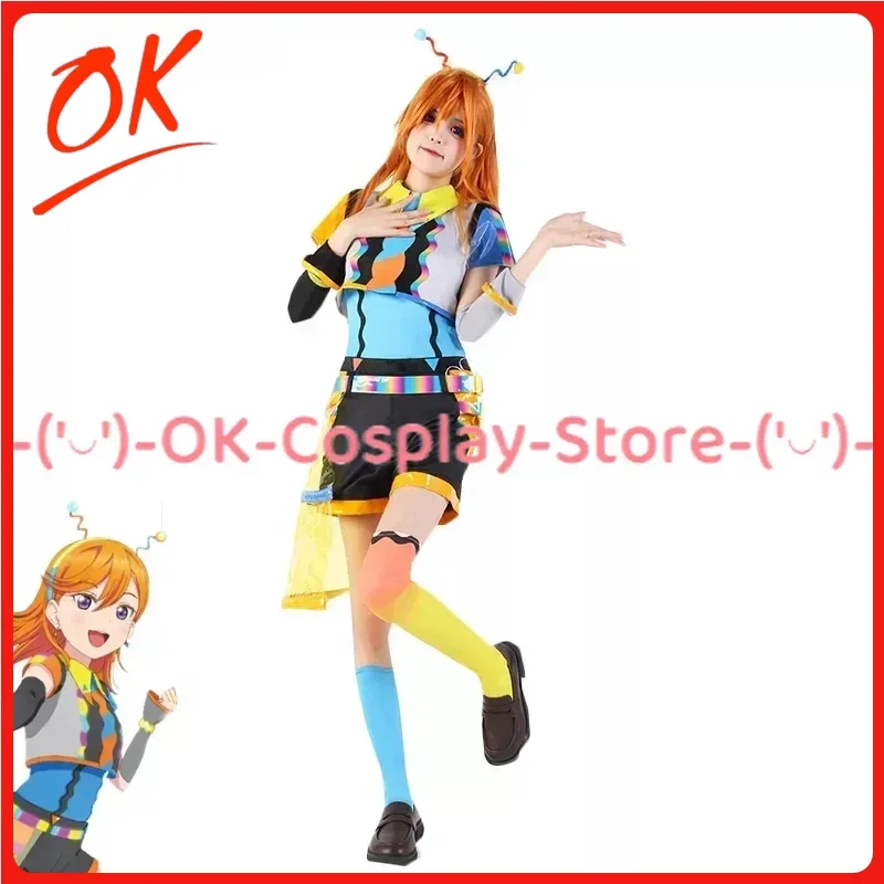 [Personalizado] ¡LoveLive Superstar Liella! Vitamina verano Shibuya Kanon Tang Keke disfraces Cosplay lindo traje de baile ropa de fiesta