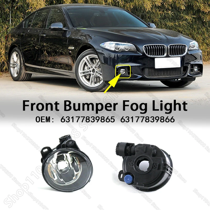 

Front Bumper Fog Light (NO Bulb) For 2006-2017 BMW 228i 230i 328i 335i 528i 535i 550i M235i M240i M5 63177839865 63177839866