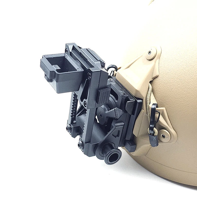 PVS-7B Adaptador de casco visión nocturna metálico para tiro