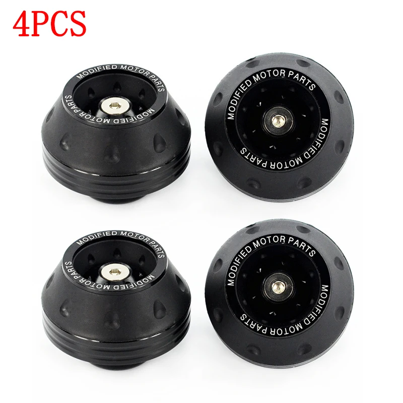 4PCS Universal Motorrad Rad Schutz Crash Tassen Bunte Motorrad Crash-schutz Motocross Dämpfung Tassen Moto Zubehör