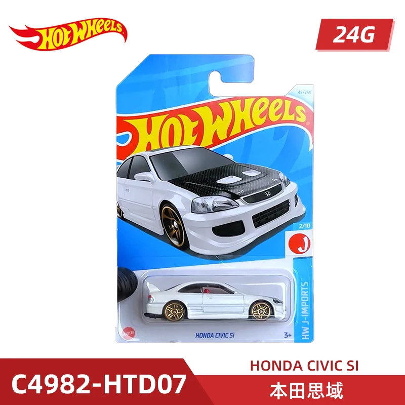 2024G HOT WHEELS 1:64 HONDA CIVIC SI VW T2 porsche 911 audi nissan skyline r30 bmw m3 wagon jaguar mk1 ford diecast car model