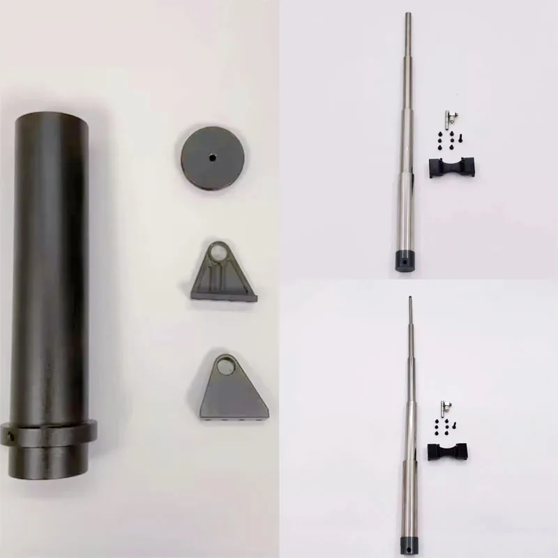 시뮬레이션 금속 스테인레스 스틸 오일 실린더 1/14 Tamiya RC 트럭 자동차 덤프 트럭 Diy 부품 완구