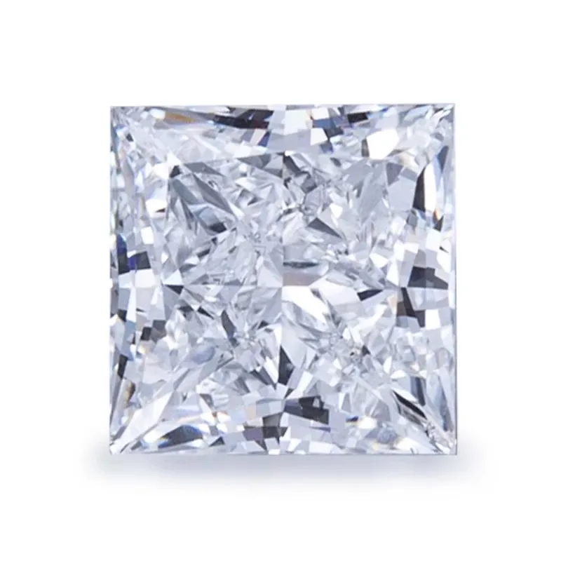 0,3ct 0,5ct 1ct 1,5ct 2ct 3ct 5ct Prinzessin-Schliff Laborgezüchtete Diamanten mit IGI-Zertifikat HPHT CVD Laborgezüchteter Diamant Großhandel – Detail 2