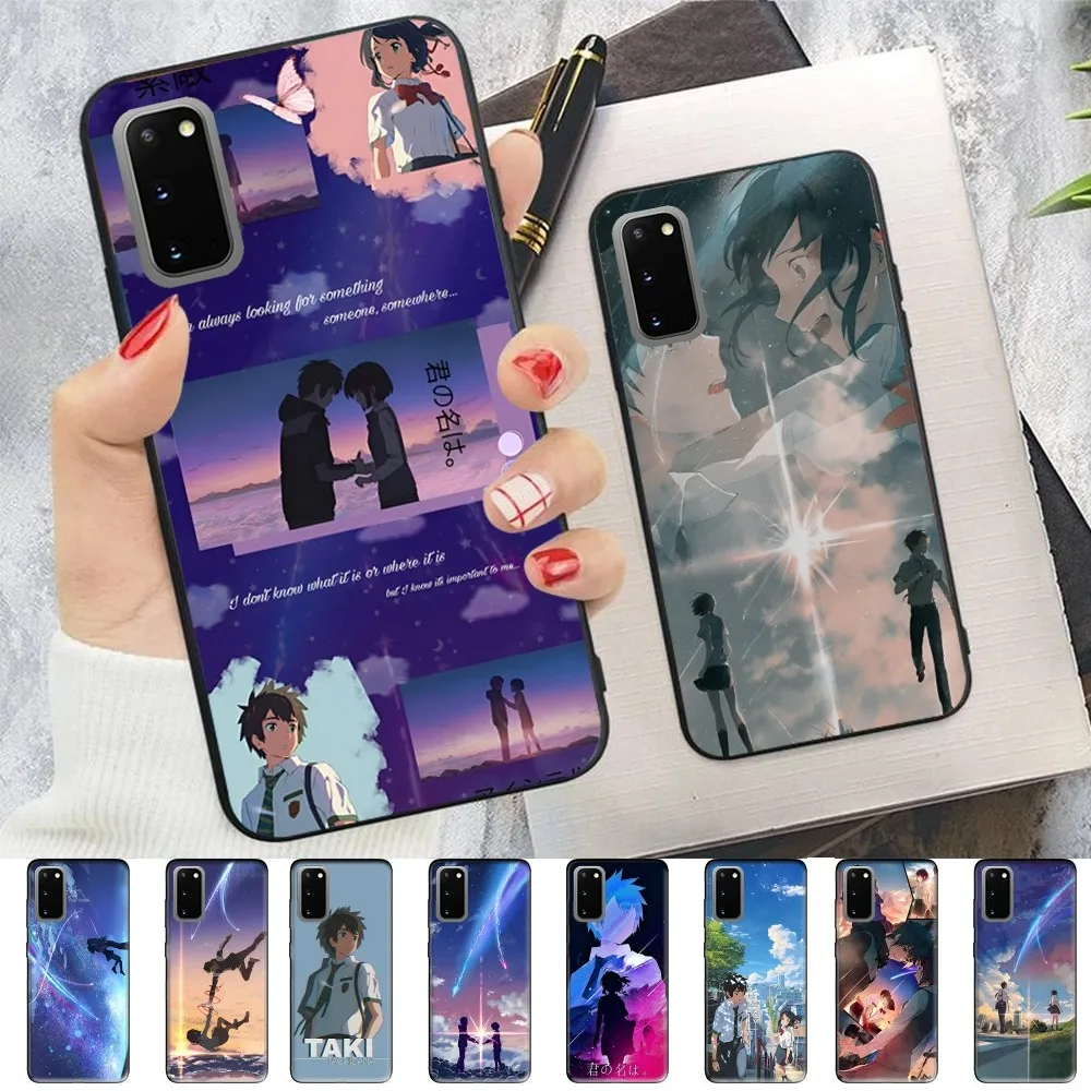 Anime Y-Your N-Name custodia per telefono per Samsung S 9 10 20 21 22 23 30 23plus lite Ultra FE S10lite Fundas