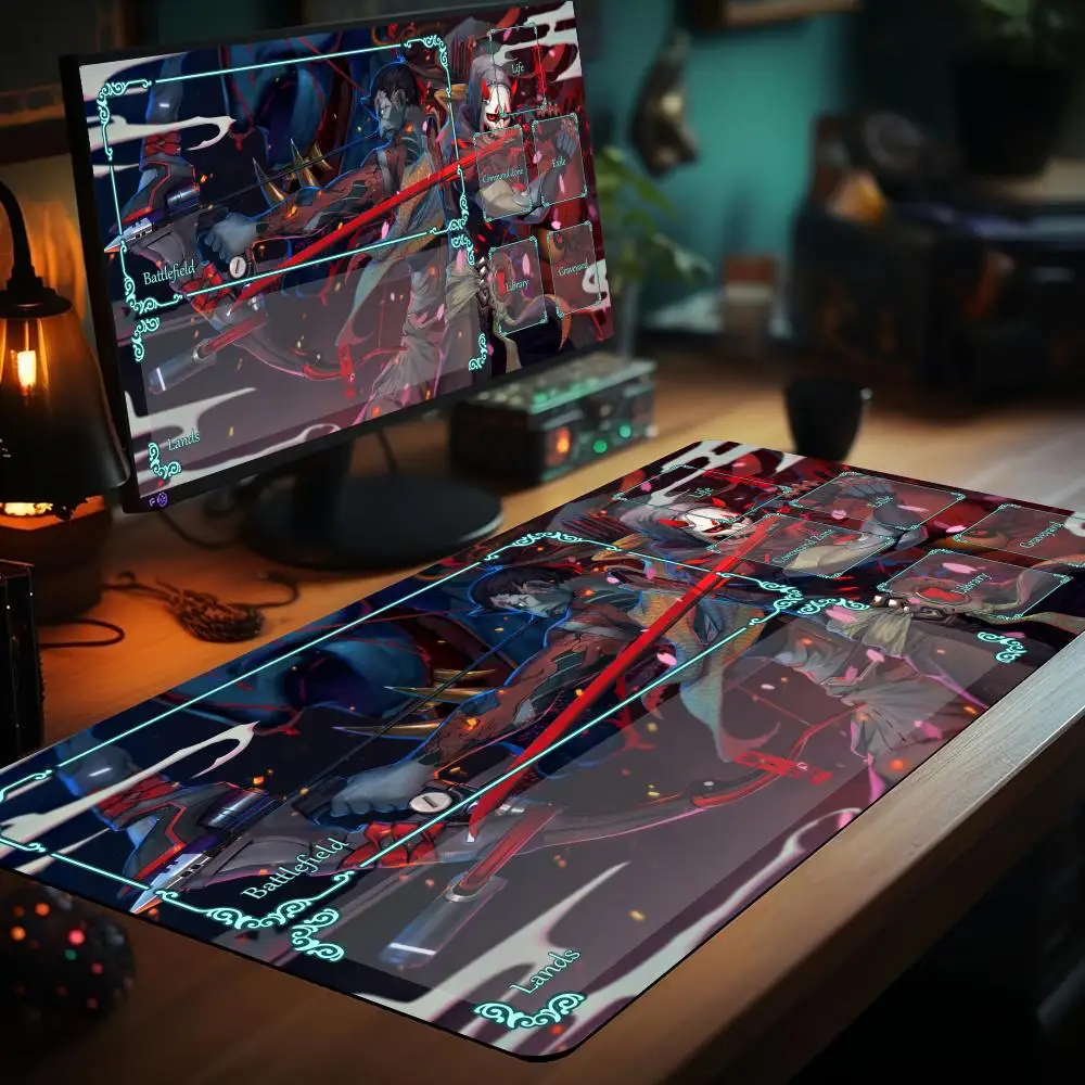 NEW Magic Playmat Card Gaming - مراجعة Esports Gaming Zone وسعره