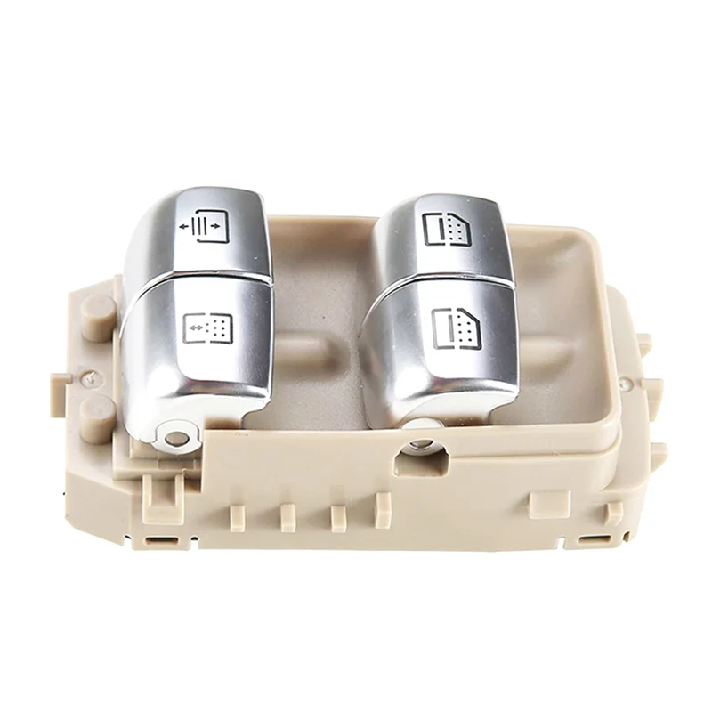 قسط 1 قطعة زر التحكم في رافع النافذة فتحة سقف التبديل 2229051505 أجزاء الملحقات البيج لمرسيدس بنز W222 S550E S600 2 #2