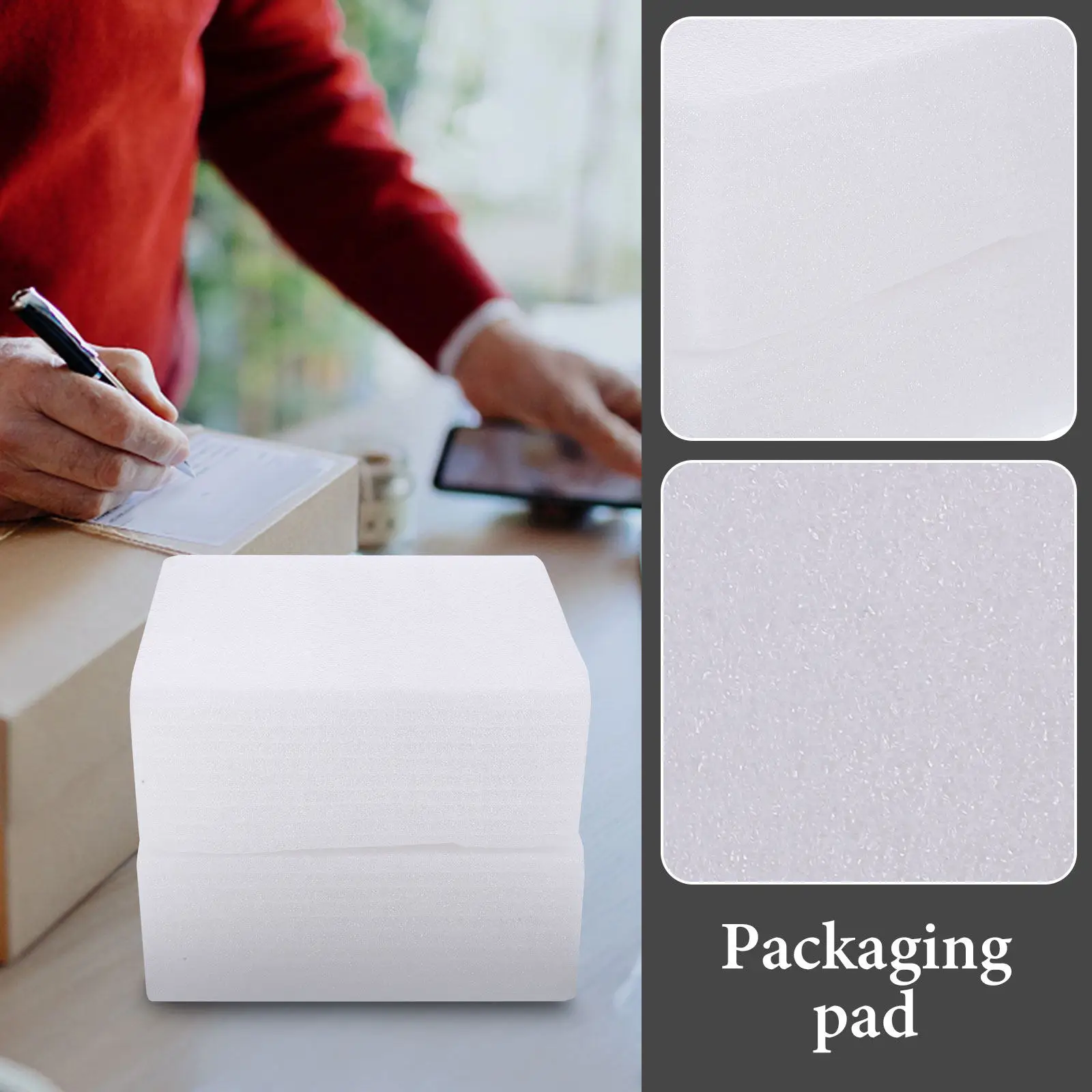 2Pcs Foam Flower Blocks Flower Arrangement Holder Floral Supplies for Weddings Birthdays Balls Home Mall Decor Packing Insert view 2
