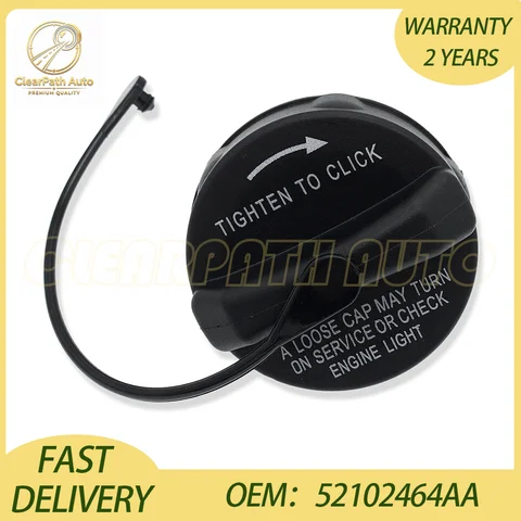 52030433AB 52124512AA 52102464AA 52102464AB 1pc Gas Fuel Filler Cap For Dodge Grand Caravan Chrysler Town Country Jeep Commander