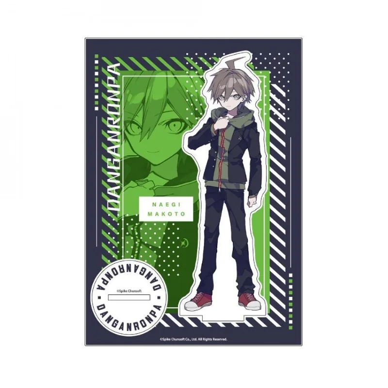 Danganronpa Acrylic Stand Keychain Makoto Naegi Kyoko Kirigiri Kaede Akamatsu Limited Anime Character Trendy Toy Desk Ornament