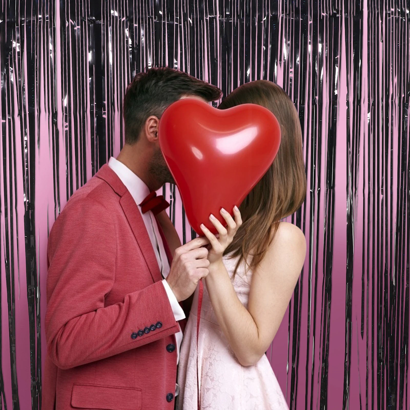 

2pcs Fringe Backdrop Decor Streamer Curtains Wedding Baby Shower Decoration Foil Garland Festival