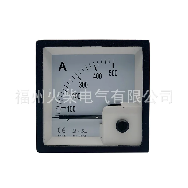 

72-L6 Ammeter 500A Diesel Generator Set Pointer Voltmeter 500A Frequency Meter 55Hz 380V