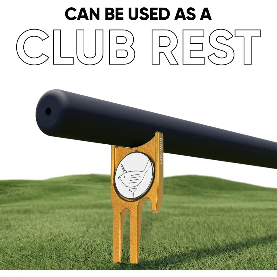 Инструмент для ремонта Golf Divot Маркер для мяча для гольфа 6in1 Инструмент Divot для гольфа