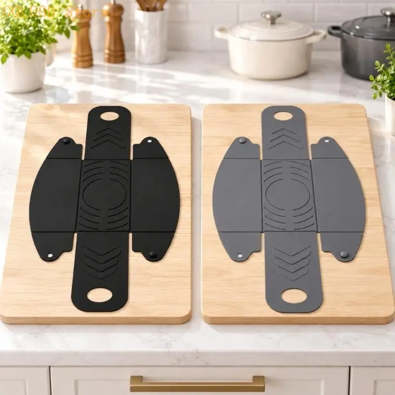 2Pcs Foldable Silicone Bread Baking Slings with Basket-Style Support and Extended Handle for Sourdough and Dutch Ovens D0LD