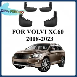 4Pcs Front Rear Car Mud Flaps For Volvo XC60 2008-2023 Mudflaps Splash Guards Mud Flap Mudguards Cars Accessories