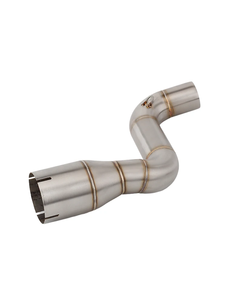 Para KTM Duke 200 2020 2021 2023 RC200 Duke 200 2020 2021 2023 DUKE 200 RC200 Escape Tubo de Enlace Central de Escape para Motocicleta Slip-On
