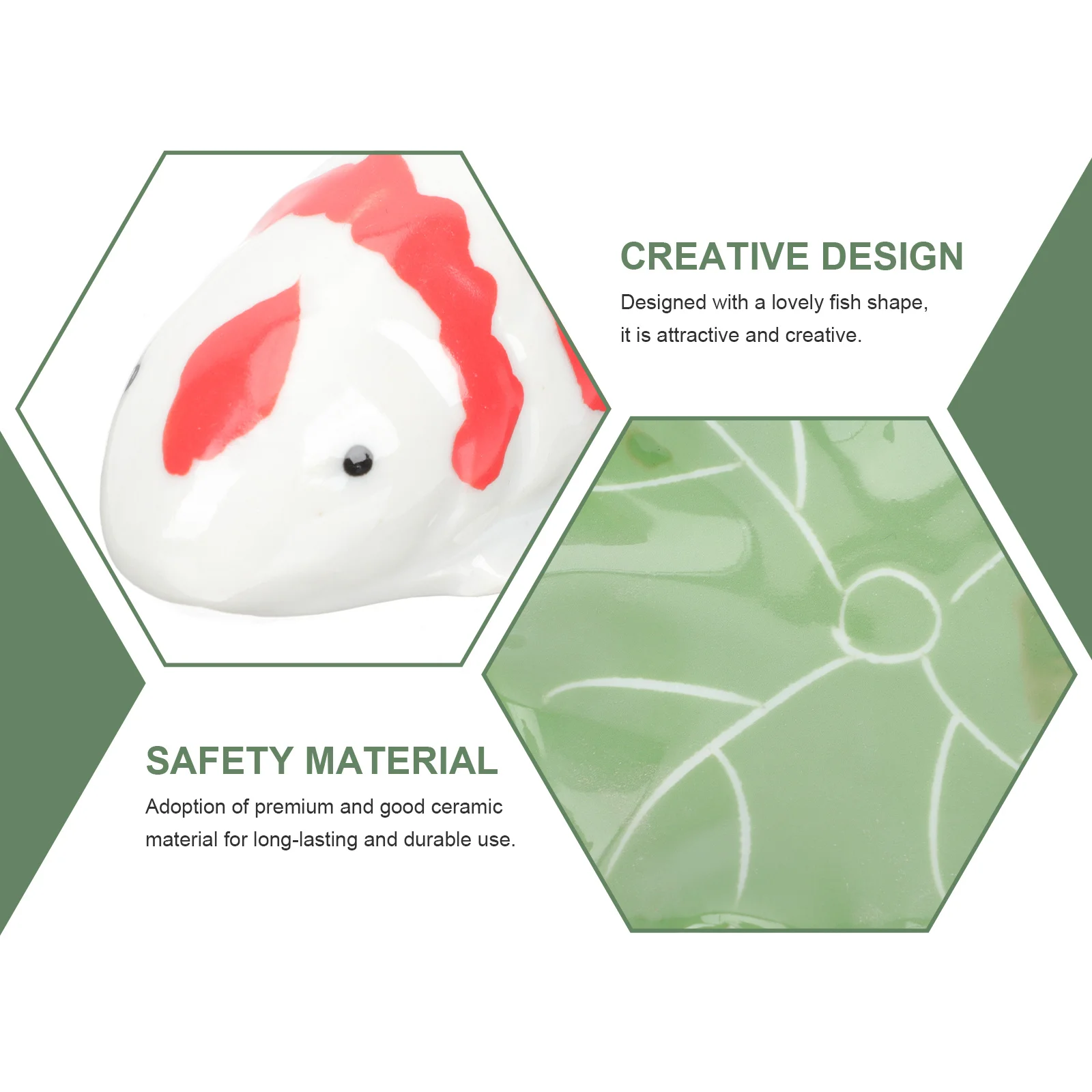 ของตกแต่งตู้ปลาเซรามิก 3 ชิ้น รูปปลาลอยน้ำ ของประดับตกแต่งตู้ปลา ของตกแต่งบ้านสไตล์มินิมอล ของตกแต่งเซรามิกลอยน้ำ