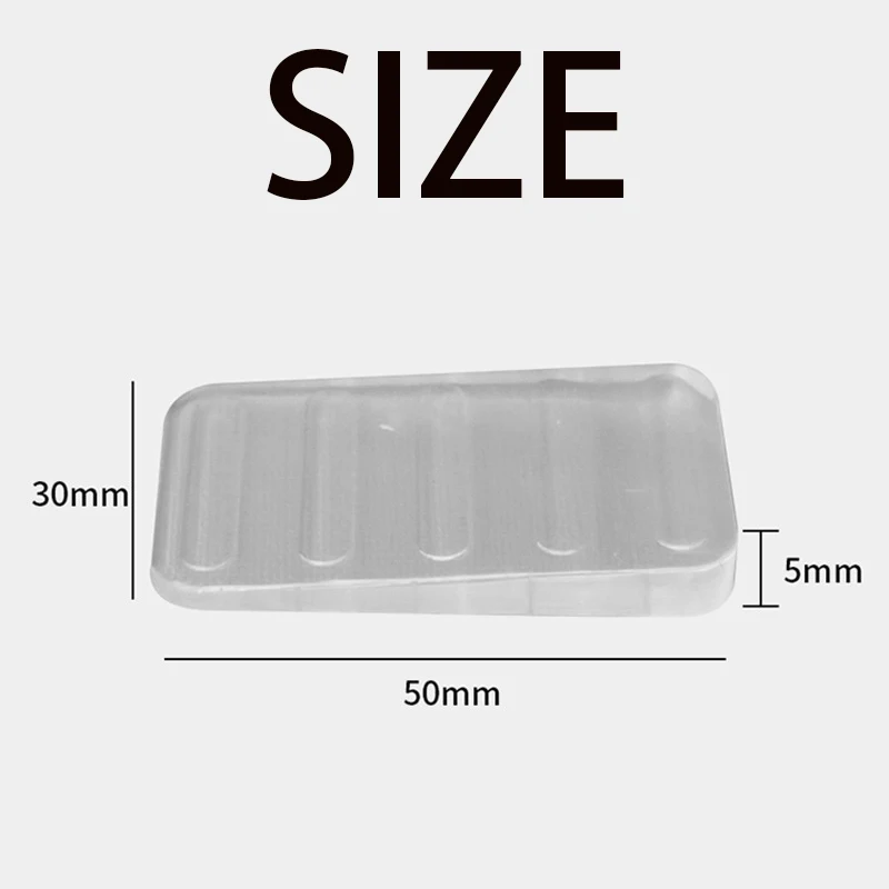 4pcs adjustable table leg balance pad suitable for uneven floors - anti slip furniture leveling pad with stable legs
