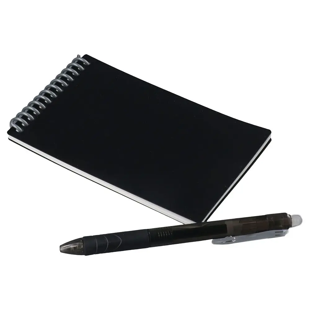 Smart Notebook Work Black Reusable Notepad Writing Pads Business