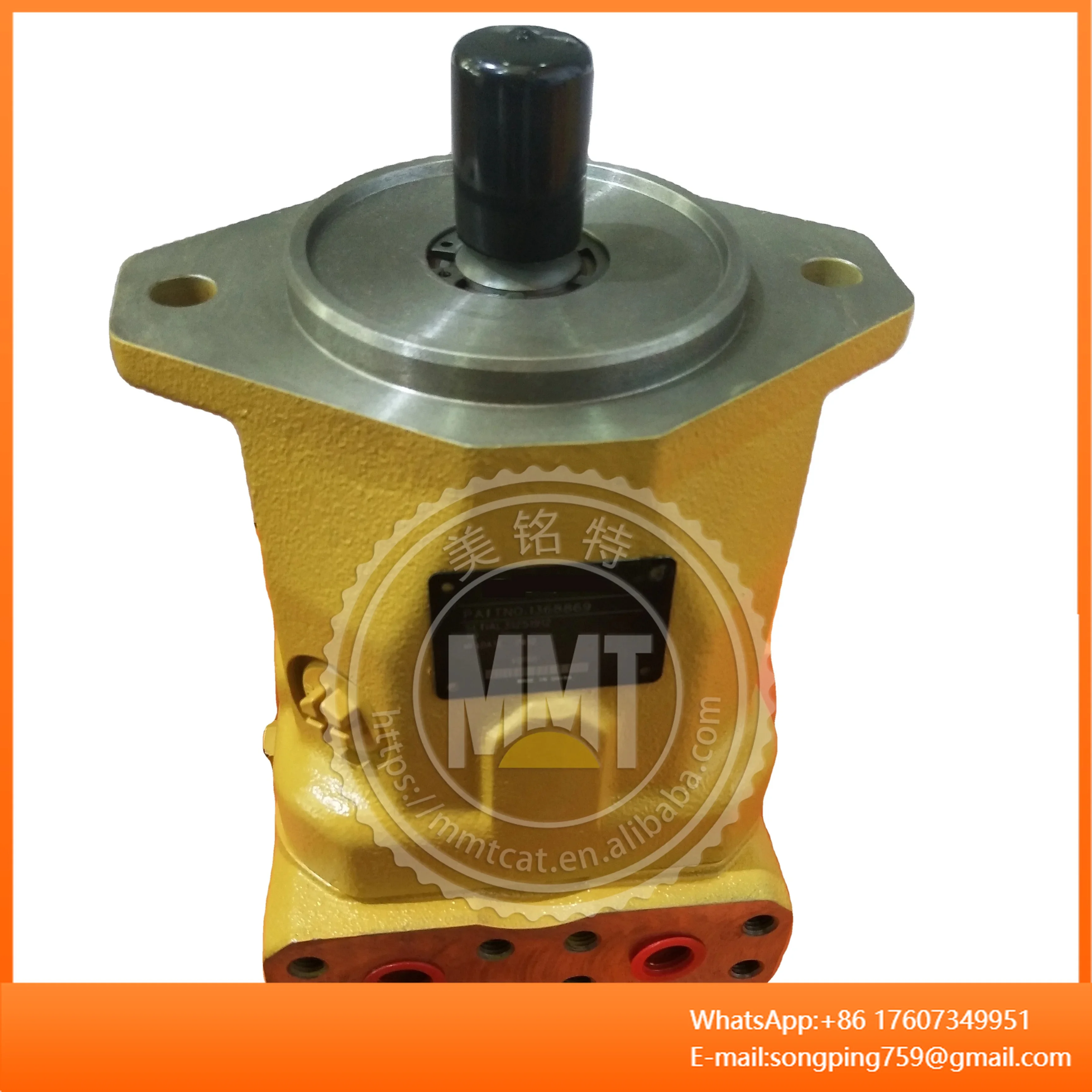 Fan Motor 136-8869 395-0521 1368869 3950521 Radiator Hydraulic Fan Motor for CS-563 CS-531 CS-56 CS-54 Vibratory Roller