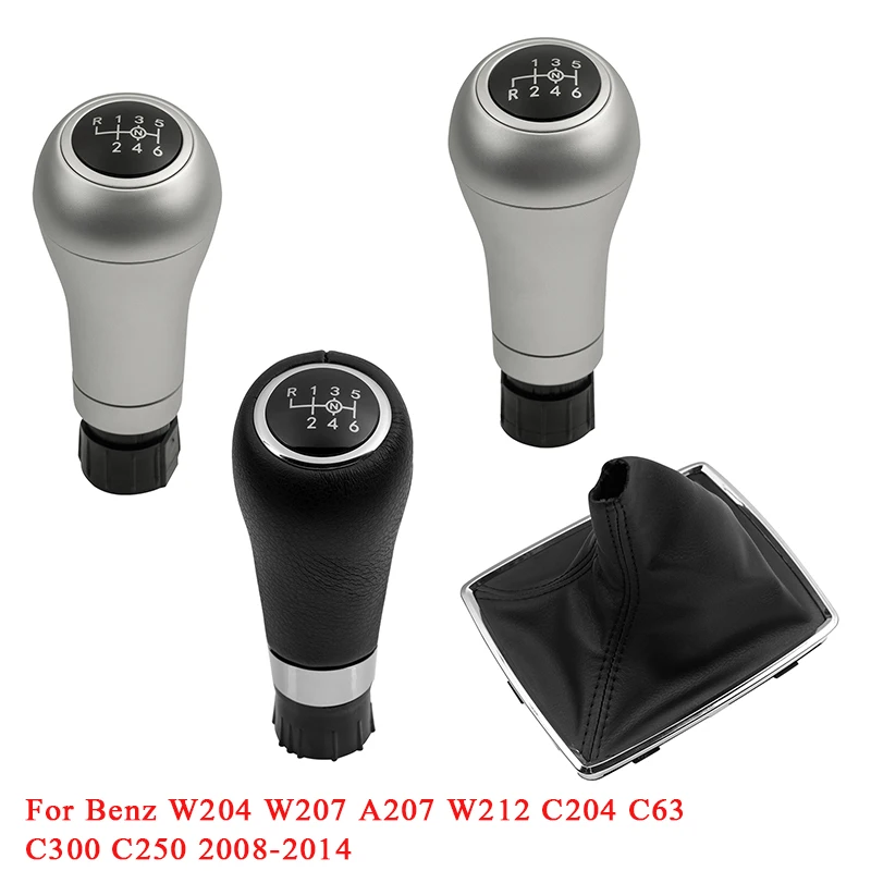 

Replacement Shift Knob with Dustproof Boot for Mercedes W204 W207 W212 C63 C300 C250 | OEM Style Fit