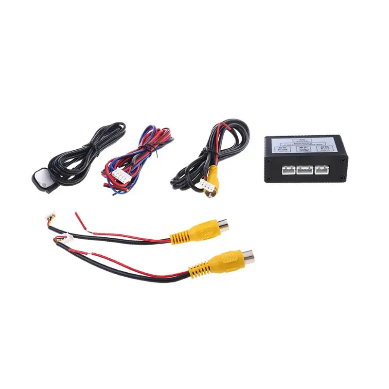 

Parking Intelligent Control Box 2Ch Car Camera for Image Video Automatic F19A