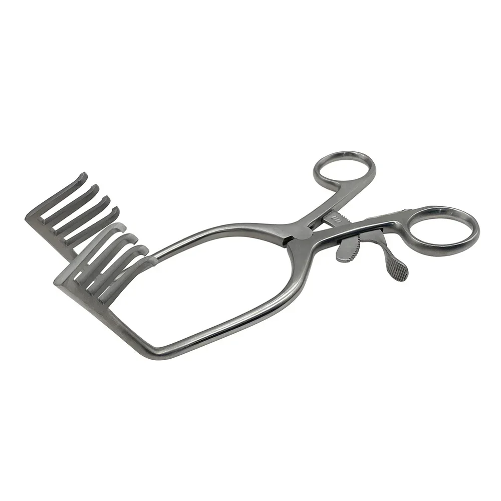 Cranial Retractor Self-Retaining RetractorsStainless Steel Cerebellar Retractor 4x4 Hook Posterior Orthopedic Instrument Pet