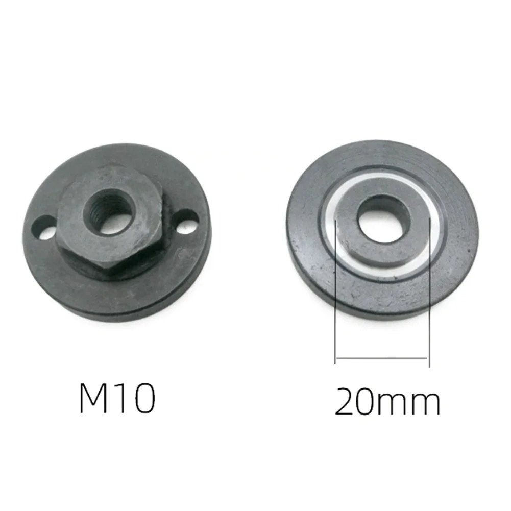 Imagem -01 - Peça Hexagonal M10 para Modelo 100 Moedor de Ângulo Conjunto de Porca de Flange Externa Ferramenta com Placa de Prensa de 20 mm 22 mm 22.2 mm 1 peca hexagonal m10 para modelo 100 moedor de angulo conjunto de porca de flange externa ferramenta com placa de prensa de 20 mm 22 mm 222 mm 1 01