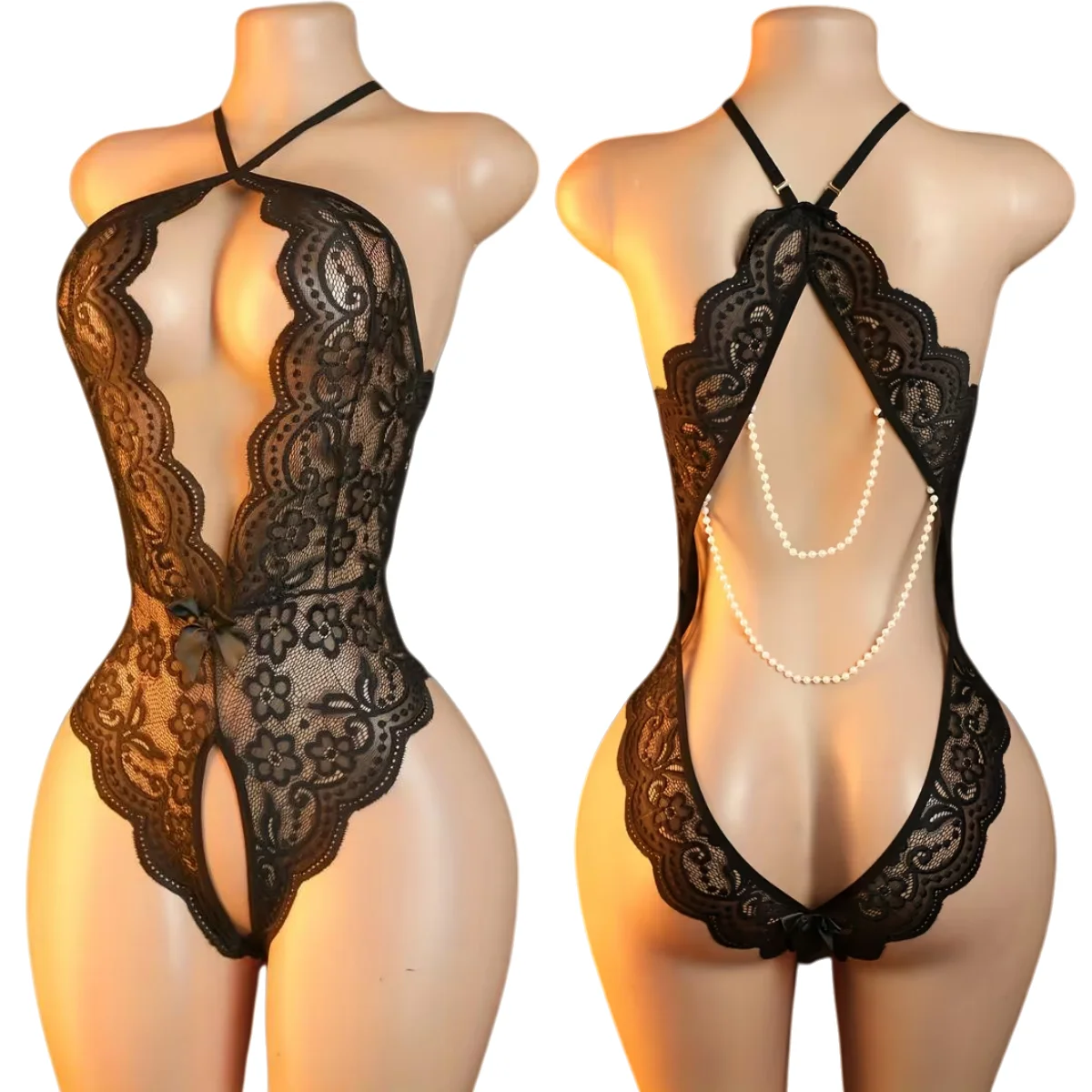 

Сексуальные боди-комбинезоны для женщин, нижнее белье с открытым бюстгальтером и открытой промежностью, сексуальное кружевное белье, вечернее платье, пижама, эротический костюм для флирта