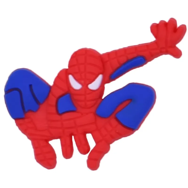 Random 10/20/30Pcs Hot Toys Little Spider Series Shoe Charms For Clogs,PVC Shoe DIY Decorations Premium Quality Accessories