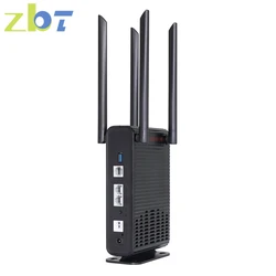 Zbt wifi6ルーター,1800Mbps,usb3.0,openwrtファームウェア,ddr3,256mb,16mb,3 xギガビット,LAN,802.11ax,wifi,6ホットスポットアクセスポイント