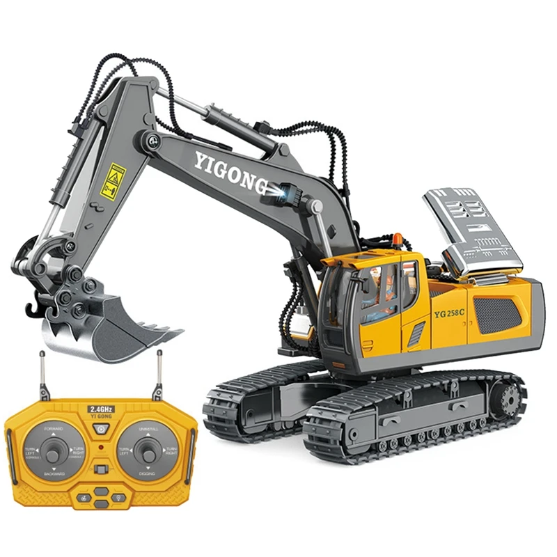 

1:24 Remote Control Excavator 11 Channels 2.4G Remote Control Engineering Vehicle Toys For Kids