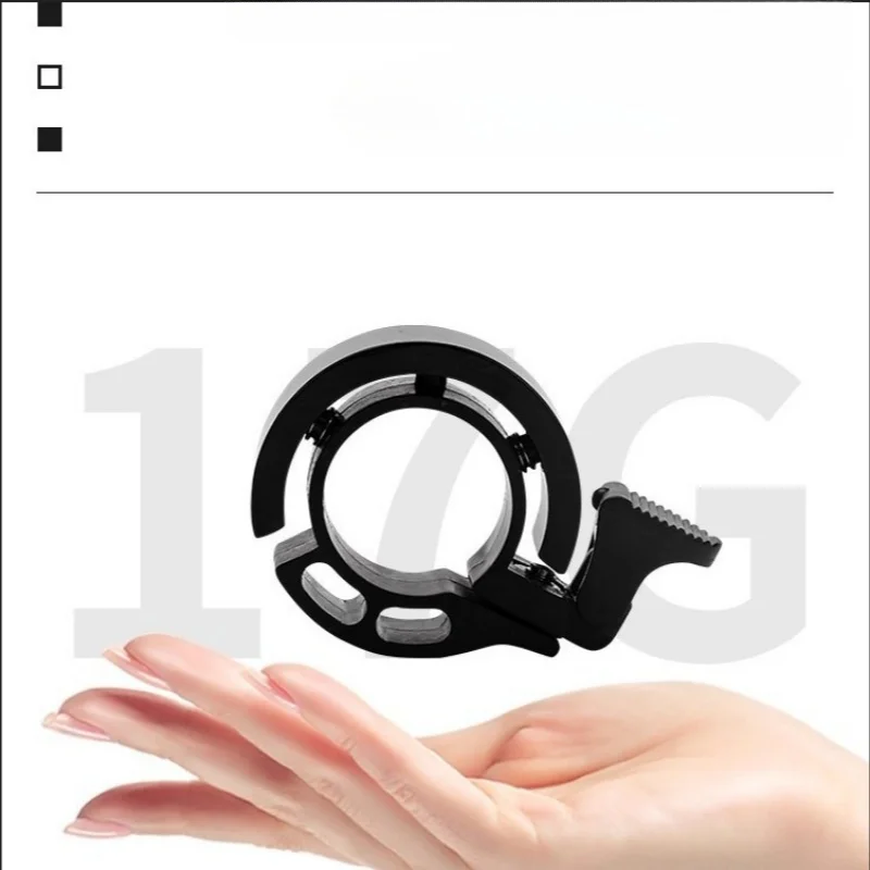 Sonnette de vélo universelle, klaxon de vélo de montagne pliable pour enfants, cloche Invisible, accessoires d'équitation