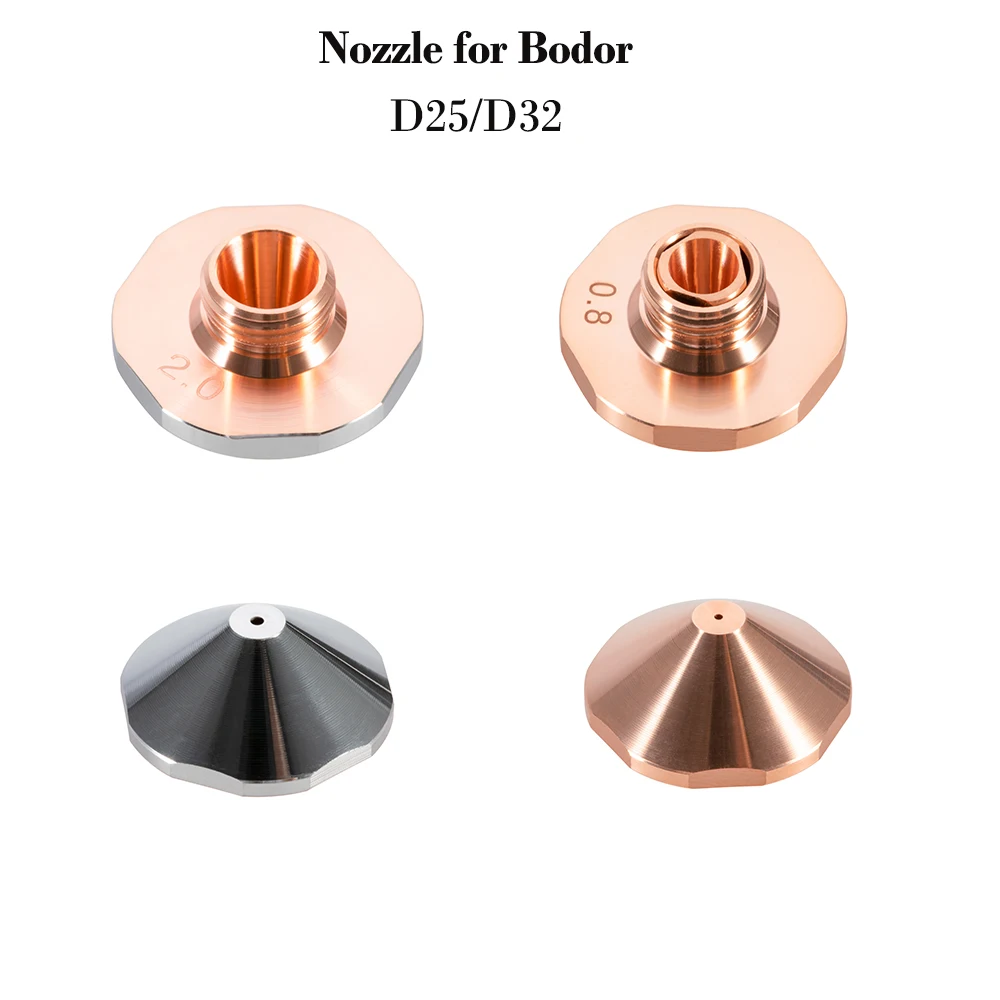 

1/10/50pcs D25 M11 H15 Laser Nozzles Single Double Layers D32 H15 M14 Cutting Nozzles for Bodor Fiber Laser Cutting Head