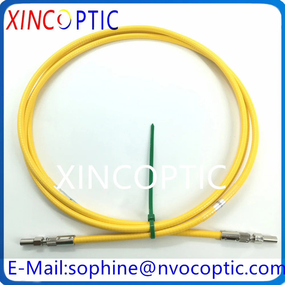 

D80-SI-200um 3M 5M Big Diameter High Power Laser Welding/Cutting NA0.22 400-2500nm Fiber Optic Patch Cord Cable With Sapphire