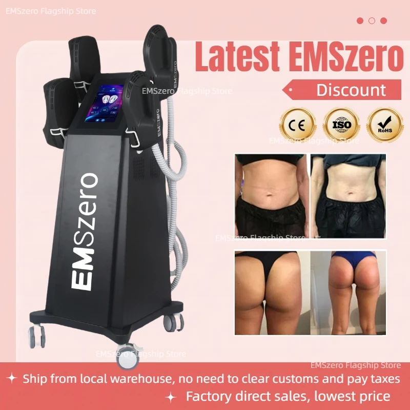 

EMSzero Neo Body Sculpting Electromagnetic Stimulate Machine Shaping 6500W EMS Radio Frequency RF Muscle Stimulator Device